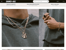 Tablet Screenshot of chainedandable.com